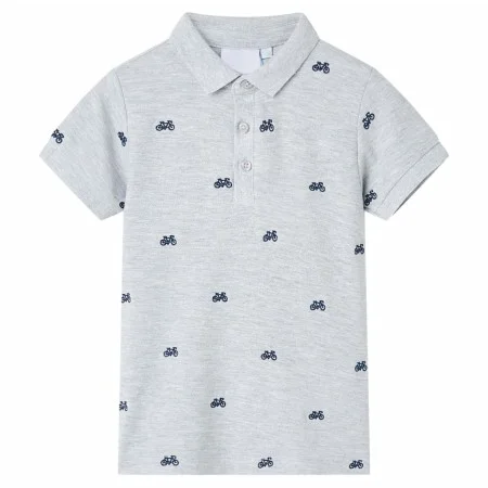 Polo de niños gris melange 104 de , Camisetas para niños - Ref: Foro24-12165, Precio: 10,65 €, Descuento: %