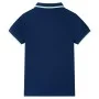 Polo de niños azul oscuro 140 de , Camisetas para niños - Ref: Foro24-12443, Precio: 9,32 €, Descuento: %