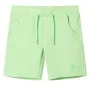 Pantalón corto de niños verde flúor 116 de , Pantalones de niños - Ref: Foro24-12506, Precio: 9,64 €, Descuento: %