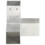 Conectores de postes en Y 4 uds metal galvanizado 71x71 mm de vidaXL, Postes de cerca - Ref: Foro24-145458, Precio: 65,35 €, ...