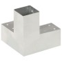 Conectores de postes en Y 4 uds metal galvanizado 71x71 mm de vidaXL, Postes de cerca - Ref: Foro24-145458, Precio: 65,35 €, ...