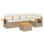 Juego de sofás jardín con cojines 6 pzas ratán sintético beige de , Conjuntos de jardín - Ref: Foro24-3259195, Precio: 441,24...