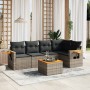 Set de muebles de jardín 6 pzas y cojines ratán sintético gris de , Conjuntos de jardín - Ref: Foro24-3259197, Precio: 385,91...