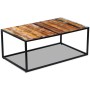 Mesa de centro madera maciza reciclada 100x60x40 cm en Mesas de centro | Comprar online en Foru.es