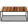 Mesa de centro madera maciza reciclada 100x60x40 cm en Mesas de centro | Comprar online en Foru.es