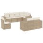 Juego de sofás de jardín con cojines beige 8 pzas ratán PE de , Conjuntos de jardín - Ref: Foro24-3222837, Precio: 594,64 €, ...