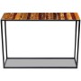 Mesa consola de madera maciza reciclada 110x35x76 cm en Mesas auxiliares | Comprar online en Foru.es