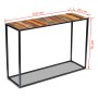 Mesa consola de madera maciza reciclada 110x35x76 cm en Mesas auxiliares | Comprar online en Foru.es