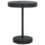 Mesa de jardín de ratán sintético negro 75,5x106 cm de vidaXL, Mesas de jardín - Ref: Foro24-45859, Precio: 73,86 €, Descuent...