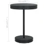 Mesa de jardín de ratán sintético negro 75,5x106 cm de vidaXL, Mesas de jardín - Ref: Foro24-45859, Precio: 73,86 €, Descuent...