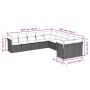 Set de sofás de jardín 10 pzas y cojines ratán sintético marrón de , Conjuntos de jardín - Ref: Foro24-3218243, Precio: 664,2...
