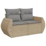 Juego de sofás jardín con cojines 6 pzas ratán sintético beige by , Modular outdoor sofas - Ref: Foro24-3221718, Price: 366,2...
