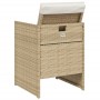 Set comedor de jardín 5 pzas con cojines ratán sintético beige de , Conjuntos de jardín - Ref: Foro24-365083, Precio: 220,73 ...