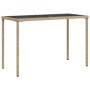 Set comedor de jardín 5 pzas con cojines ratán sintético beige de , Conjuntos de jardín - Ref: Foro24-365083, Precio: 220,73 ...