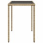 Set comedor de jardín 5 pzas con cojines ratán sintético beige de , Conjuntos de jardín - Ref: Foro24-365083, Precio: 220,73 ...
