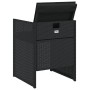 Set de muebles jardín 5 pzas con cojines ratán sintético negro de , Conjuntos de jardín - Ref: Foro24-365081, Precio: 201,45 ...