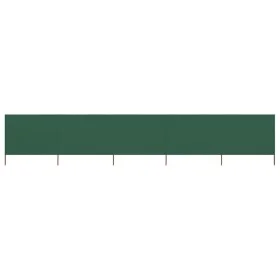 5-teiliger Strandschutz grüner Stoff 600x80 cm von vidaXL, Sonnenschirme - Ref: Foro24-47155, Preis: 42,27 €, Rabatt: %