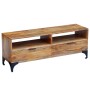 Mueble para TV madera de mango 120x35x45 cm en Muebles TV | Comprar online en Foru.es