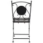 Sillas bistró de mosaico 2 unidades gris de vidaXL, Sillas de jardín - Ref: Foro24-46716, Precio: 146,24 €, Descuento: %