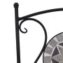 Sillas bistró de mosaico 2 unidades gris de vidaXL, Sillas de jardín - Ref: Foro24-46716, Precio: 146,24 €, Descuento: %