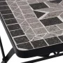 Sillas bistró de mosaico 2 unidades gris de vidaXL, Sillas de jardín - Ref: Foro24-46716, Precio: 146,24 €, Descuento: %
