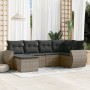 Set de muebles de jardín 6 pzas y cojines ratán sintético gris de , Conjuntos de jardín - Ref: Foro24-3253997, Precio: 394,54...