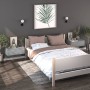 Mesita de noche de pared color gris hormigón de vidaXL, Mesitas de noche - Ref: Foro24-810943, Precio: 34,91 €, Descuento: %