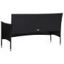 Set muebles de jardín y cojines 5 piezas ratán sintético negro de vidaXL, Conjuntos de jardín - Ref: Foro24-45893, Precio: 30...