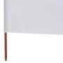 Paravientos de playa de 5 paneles tela blanco arena 600x80 cm de vidaXL, Sombrillas - Ref: Foro24-47154, Precio: 39,97 €, Des...