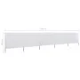 Paravientos de playa de 5 paneles tela blanco arena 600x80 cm de vidaXL, Sombrillas - Ref: Foro24-47154, Precio: 39,97 €, Des...