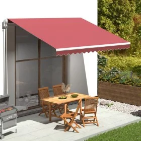 Tela de repuesto para toldo rojo burdeos 4x3,5 m de , Toldos - Ref: Foro24-311968, Precio: 64,86 €, Descuento: %