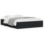Cama con cajones madera de ingeniería negro 140x200 cm de , Camas y somieres - Ref: Foro24-3207274, Precio: 202,80 €, Descuen...