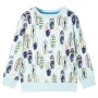 Sudadera infantil azul suave melange 128 de , Camisetas para niños - Ref: Foro24-11822, Precio: 12,77 €, Descuento: %