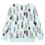 Sudadera infantil azul suave melange 128 de , Camisetas para niños - Ref: Foro24-11822, Precio: 12,77 €, Descuento: %