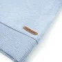 Sudadera infantil azul suave mélange 116 de , Camisetas para niños - Ref: Foro24-11971, Precio: 11,11 €, Descuento: %