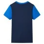 Camiseta infantil azul y azul marino 128 de , Camisetas para niños - Ref: Foro24-12532, Precio: 9,70 €, Descuento: %