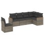 Set de muebles de jardín 6 pzas y cojines ratán sintético gris de , Conjuntos de jardín - Ref: Foro24-3258420, Precio: 378,40...