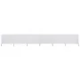 Paravientos de playa de 6 paneles tela blanco arena 800x160 cm de vidaXL, Sombrillas - Ref: Foro24-47180, Precio: 86,37 €, De...