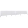 Paravientos de playa de 6 paneles tela blanco arena 800x160 cm de vidaXL, Sombrillas - Ref: Foro24-47180, Precio: 86,37 €, De...
