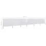 Paravientos de playa de 6 paneles tela blanco arena 800x160 cm de vidaXL, Sombrillas - Ref: Foro24-47180, Precio: 86,37 €, De...