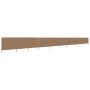 Paravientos de 9 paneles tela gris taupe 1200x80 cm de vidaXL, Sombrillas - Ref: Foro24-47189, Precio: 111,28 €, Descuento: %