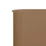 Paravientos de 9 paneles tela gris taupe 1200x80 cm de vidaXL, Sombrillas - Ref: Foro24-47189, Precio: 111,32 €, Descuento: %