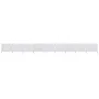 Paravientos de playa de 9 paneles tela blanco arena 1200x80 cm de vidaXL, Sombrillas - Ref: Foro24-47186, Precio: 57,73 €, De...