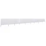Paravientos de playa de 9 paneles tela blanco arena 1200x80 cm de vidaXL, Sombrillas - Ref: Foro24-47186, Precio: 57,73 €, De...