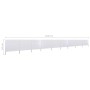 Paravientos de playa de 9 paneles tela blanco arena 1200x80 cm de vidaXL, Sombrillas - Ref: Foro24-47186, Precio: 59,79 €, De...