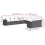 Set de sofás de jardín 10 pzas con cojines ratán sintético gris de , Conjuntos de jardín - Ref: Foro24-3223109, Precio: 611,6...