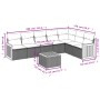 Set de sofás de jardín 8 pzas y cojines ratán sintético gris de , Conjuntos de jardín - Ref: Foro24-3227719, Precio: 475,37 €...