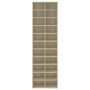 Mueble zapatero de madera contrachapada color roble 54x34x183cm de vidaXL, Zapateros y organizadores de calzado - Ref: Foro24...