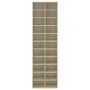 Mueble zapatero de madera contrachapada color roble 54x34x183cm de vidaXL, Zapateros y organizadores de calzado - Ref: Foro24...