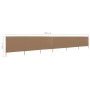 Paravientos de playa de 6 paneles tela gris topo 800x160 cm de vidaXL, Sombrillas - Ref: Foro24-47183, Precio: 114,30 €, Desc...